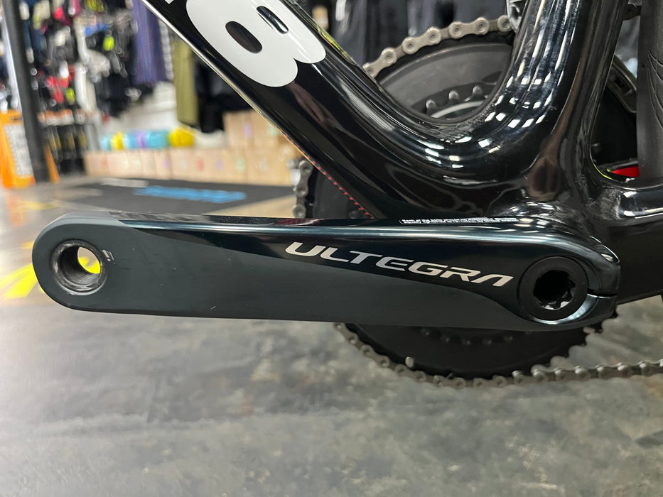 Argon 18 Gallium Pro Rim Shimano Ultegra 11 Speed w/ZIPP 303 Firecrest - Black/Speed White 2019 DEMO