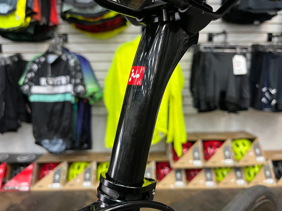 Argon 18 Gallium Pro Rim Shimano Ultegra 11 Speed w/ZIPP 303 Firecrest - Black/Speed White 2019 DEMO