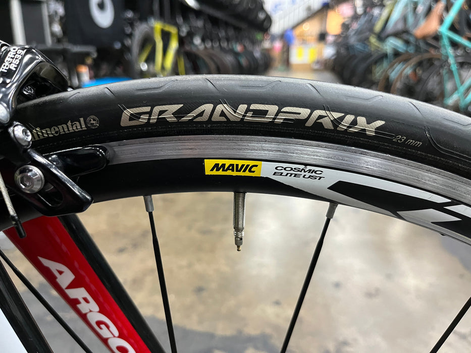 Argon 18 Gallium Pro Rim Shimano 105 11 Speed- Black/Speed White 2019 DEMO