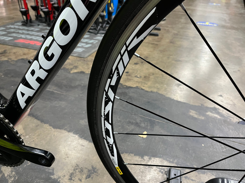 Argon 18 Gallium Pro Rim Shimano 105 11 Speed- Black/Speed White 2019 DEMO