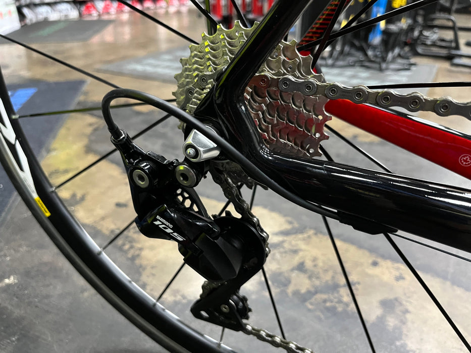 Argon 18 Gallium Pro Rim Shimano 105 11 Speed- Black/Speed White 2019 DEMO