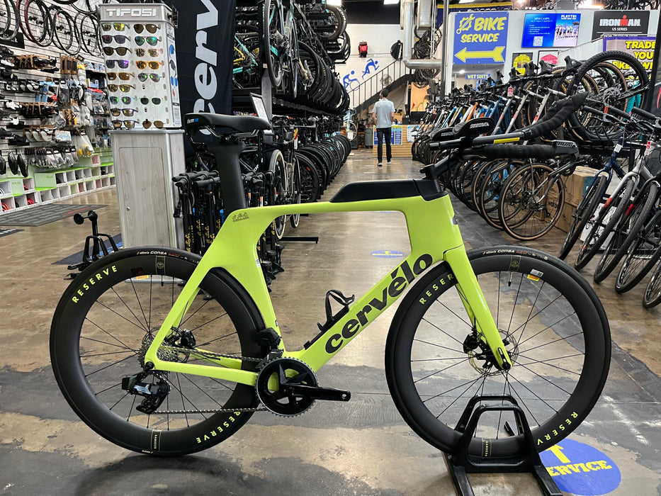 Cervelo P-Series SRAM Rival eTap AXS w/Reserve Wheels 52|63 - Paris Green