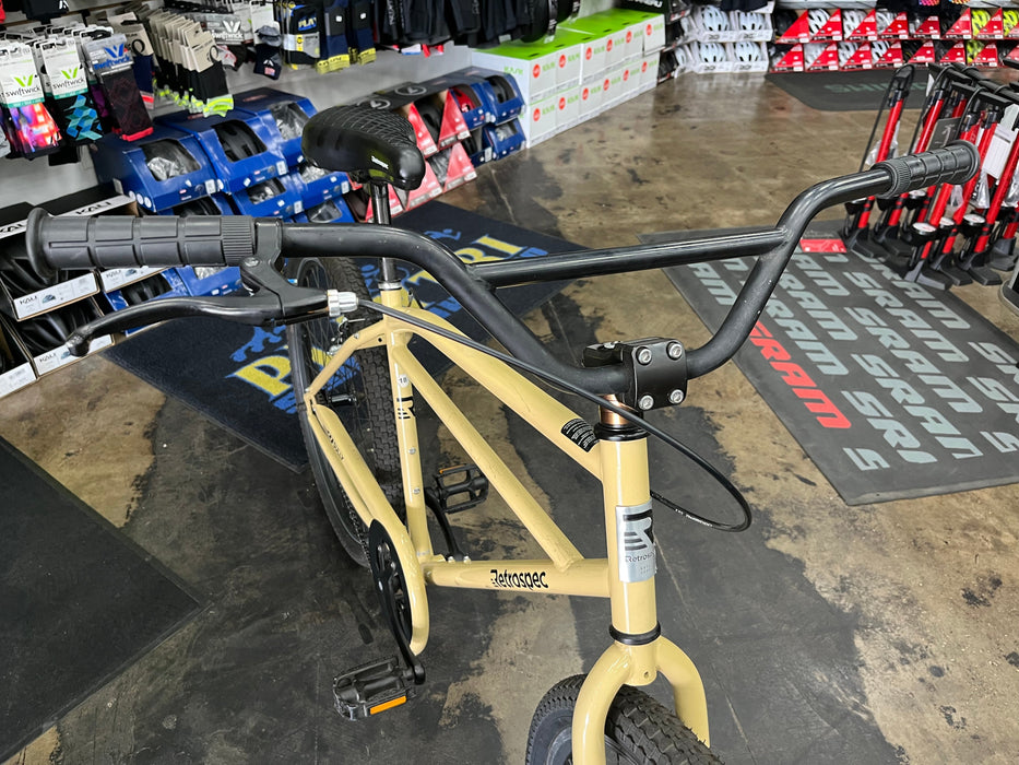 Retrospec Sully Klunker-Style Single-Speed Bike - Desert Sand DEMO