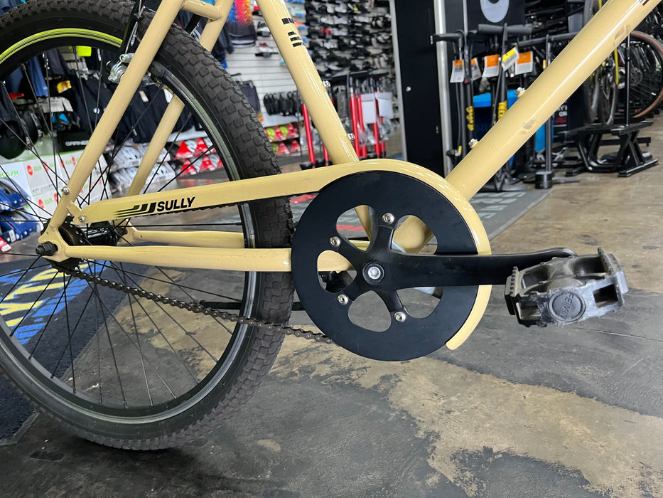 Retrospec Sully Klunker-Style Single-Speed Bike - Desert Sand DEMO