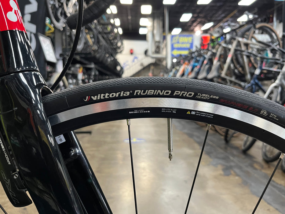 Argon 18 Nitrogen Rim Shimano Ultegra Di2 11 Speed - Black/White DEMO