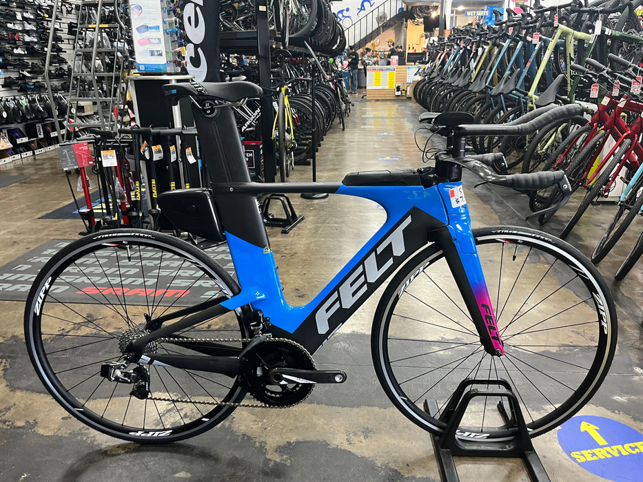 Felt IA 2 SRAM Red eTap 11 Speed - Carbon/Blue