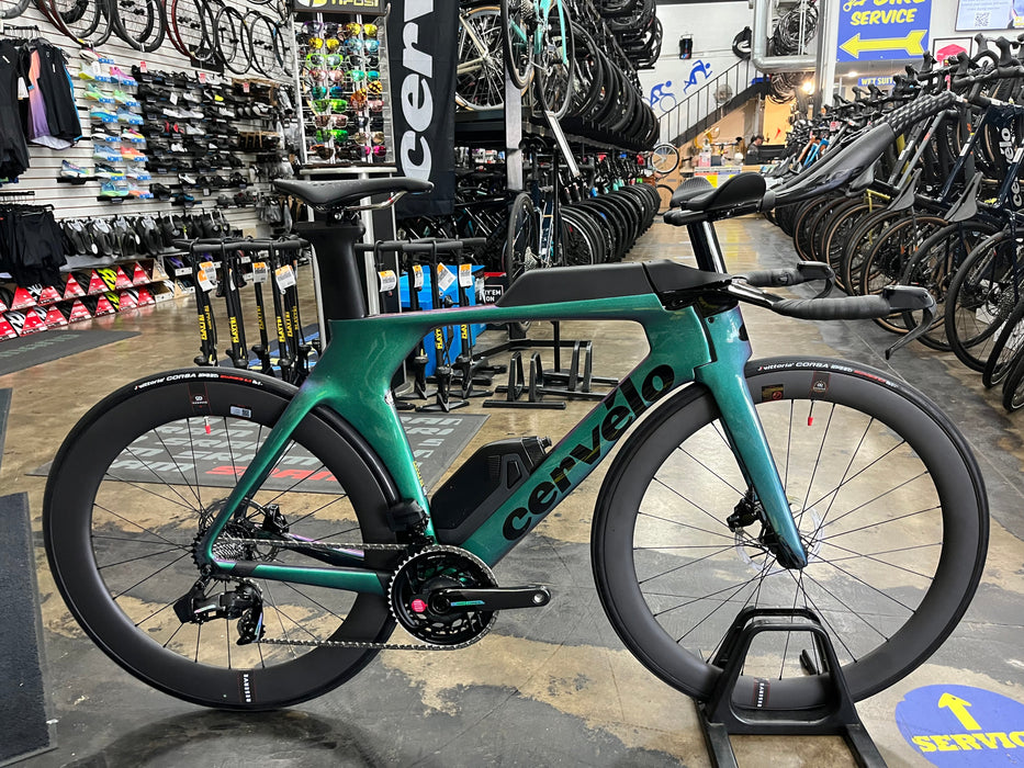 Cervelo P5 SRAM Force eTap AXS D2 12 Speed w/ Reserve 50/65 Wheelset - 2024