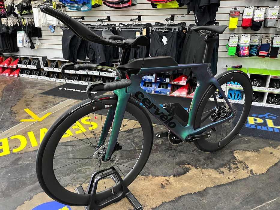 Cervelo P5 SRAM Force eTap AXS D2 12 Speed w/ Reserve 50/65 Wheelset - 2024