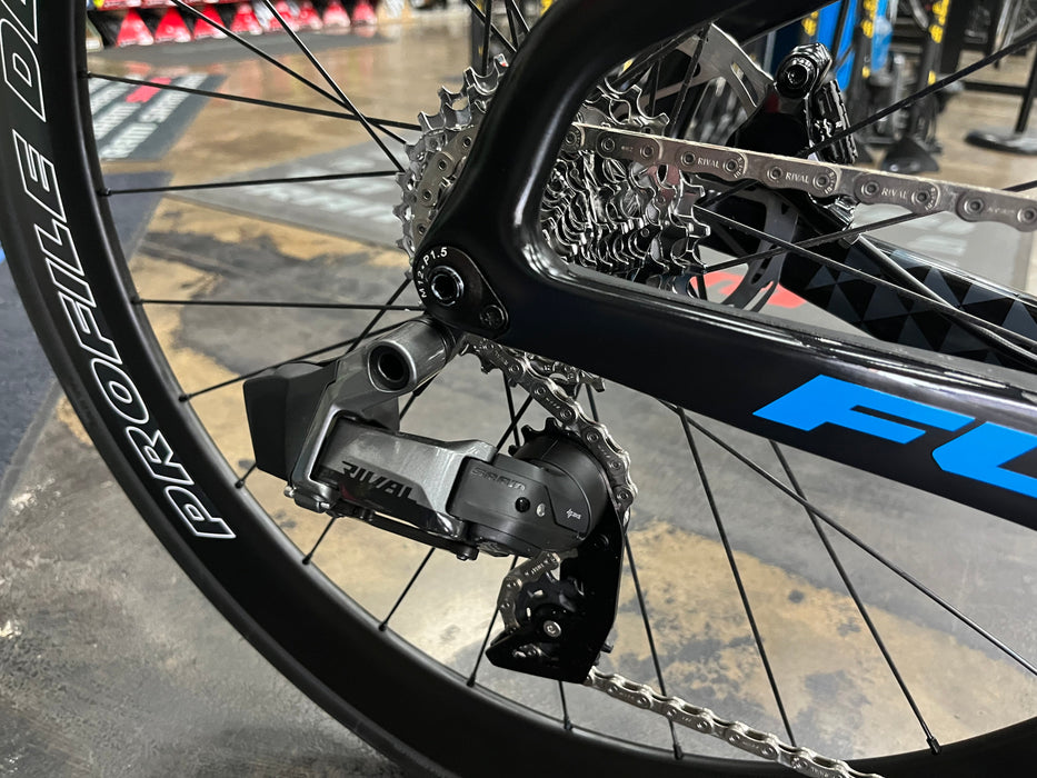 Fuji Norcom Straight 2.1 SRAM Rival eTap AXS w/Profile Design 58 TwentyFour Wheels