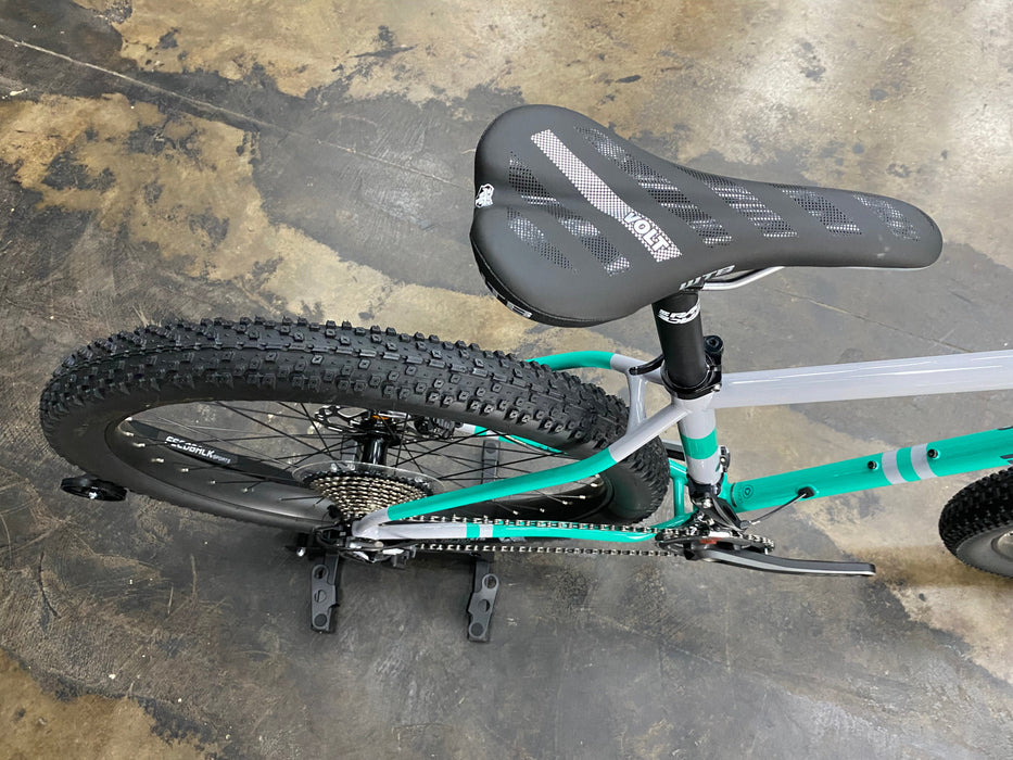 Breezer Bikes Lightning Pro 27+ SLX 11 Speed - Gray/Turquoise