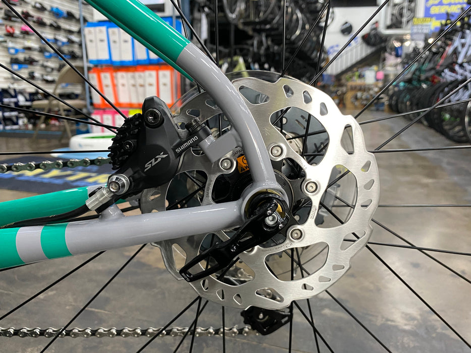 Breezer Bikes Lightning Pro 27+ SLX 11 Speed - Gray/Turquoise