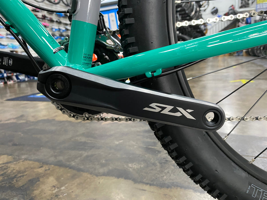 Breezer Bikes Lightning Pro 27+ SLX 11 Speed - Gray/Turquoise