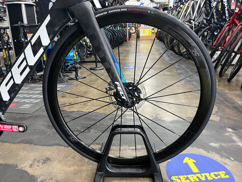 Felt AR FRD Ultimate SRAM Red eTap AXS 12 speed with Vision Team 35 alloy wheels