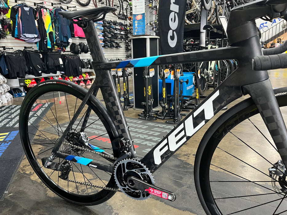Felt AR FRD Ultimate SRAM Red eTap AXS 12 speed with Vision Team 35 alloy wheels