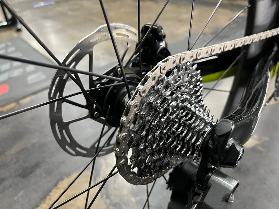 Cervelo P3X SRAM Rival eTap AXS 2x w/ZIPP 808 Firecrest Wheels - Rivera/Fluoro/Black