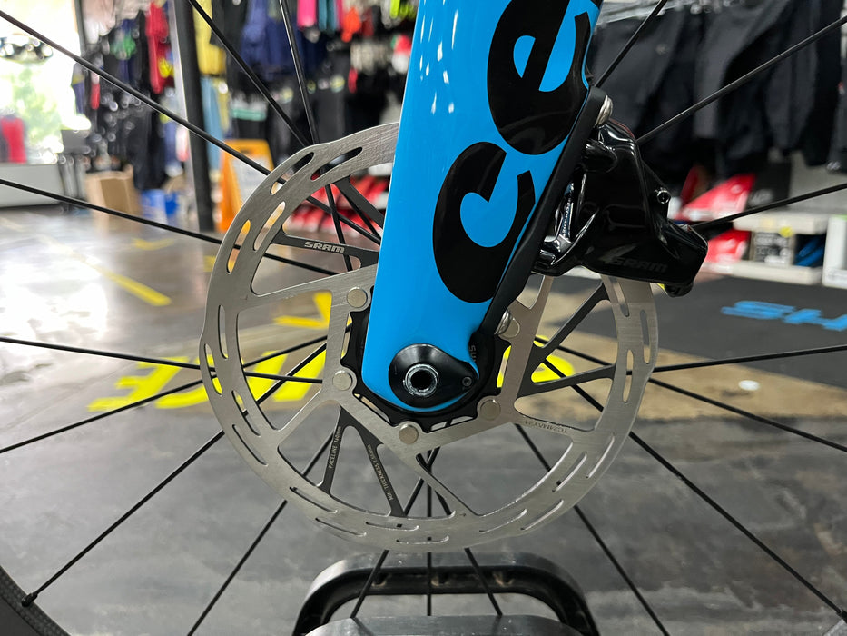 Cervelo P3X SRAM Rival eTap AXS 2x w/ZIPP 808 Firecrest Wheels - Rivera/Fluoro/Black