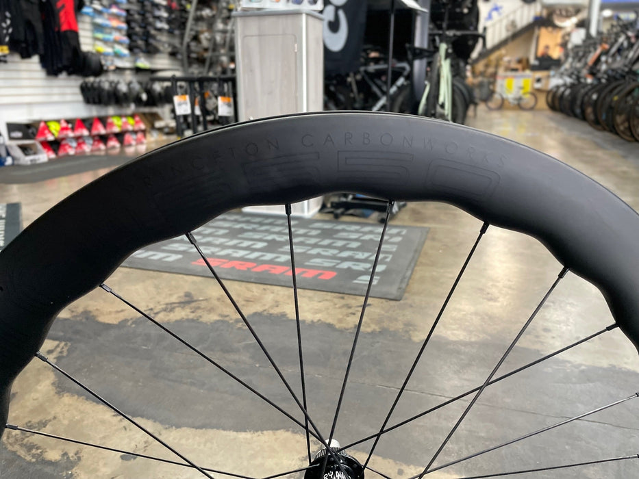 Princeton Carbonworks Dual 5550 Evolution Disc Brake Industry Nine Black Wheelset