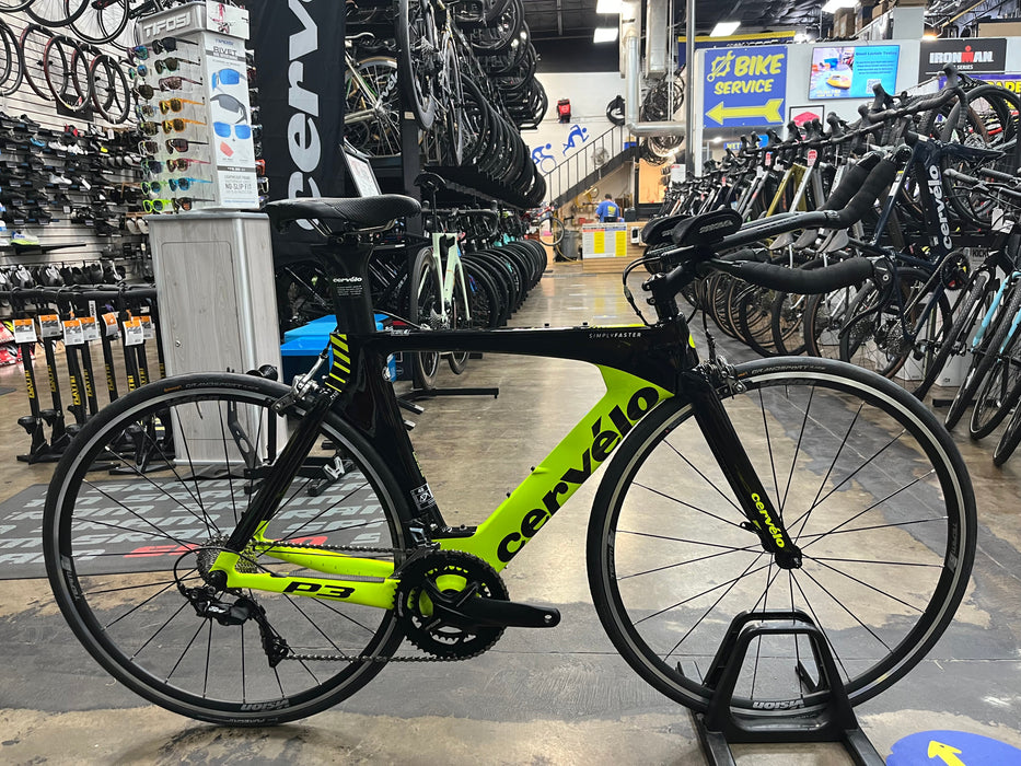 Cervelo P3 Shimano 105 11 Speed with Vision Team 25 Alloy Wheels DEMO