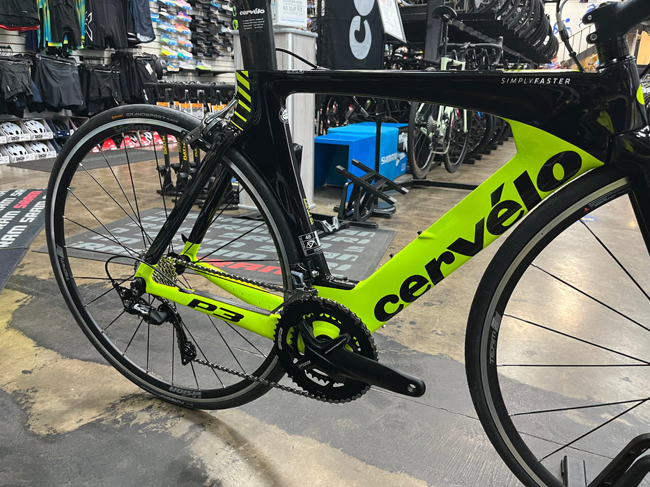 Cervelo P3 Shimano 105 11 Speed with Vision Team 25 Alloy Wheels DEMO