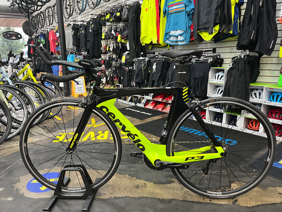 Cervelo P3 Shimano 105 11 Speed with Vision Team 25 Alloy Wheels DEMO