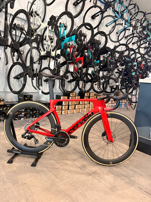 Cervelo S5 Force AXS - Carnelian