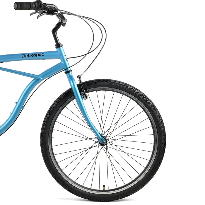 Retrospec Chatham Beach Cruiser 7-Speed 26" - Matte Pacific Blue
