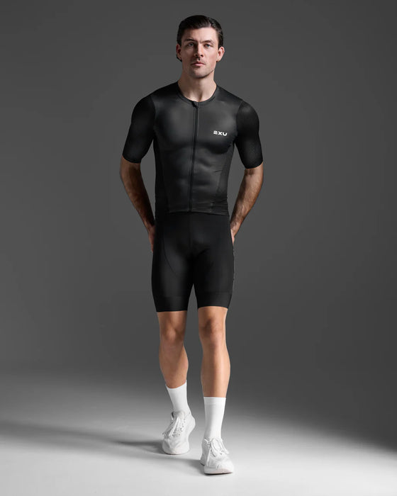 2XU Aero Hex Tri Sleeved Top