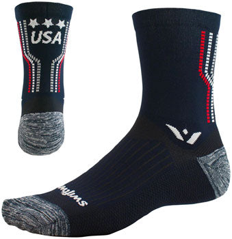 Swiftwick Vision Five Crew Socks - 5"