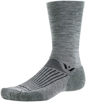Swiftwick Pursuit Seven Crew Wool Socks - 7"
