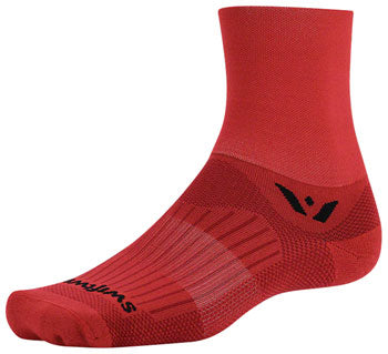 Swiftwick Aspire Quarter Crew Socks - 4"