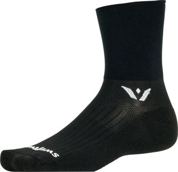 Swiftwick Aspire Quarter Crew Socks - 4"