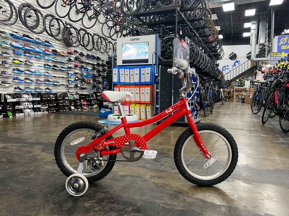 Fuji Rookie ST 16" Kids Bike - Red