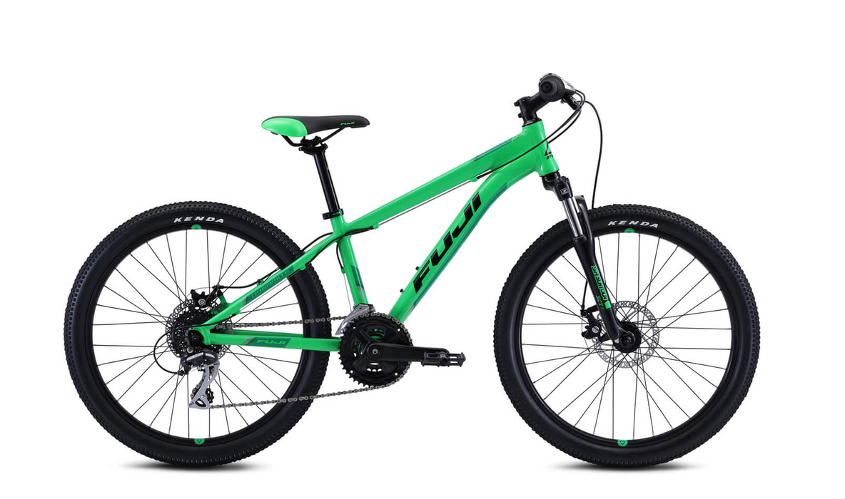 Fuji Dynamite 24 Pro Disc Kids Mountain Bike Shimano Acera - Green