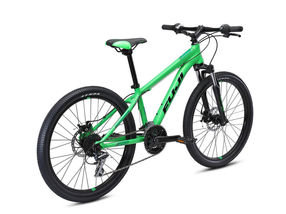 Fuji Dynamite 24 Pro Disc Kids Mountain Bike Shimano Acera - Green