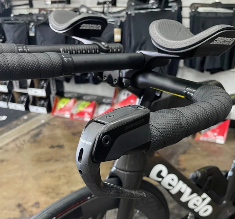 Cervelo P-Series SRAM Rival eTap AXS 2x w/Powermeter Reynolds AR58/62X Wheels