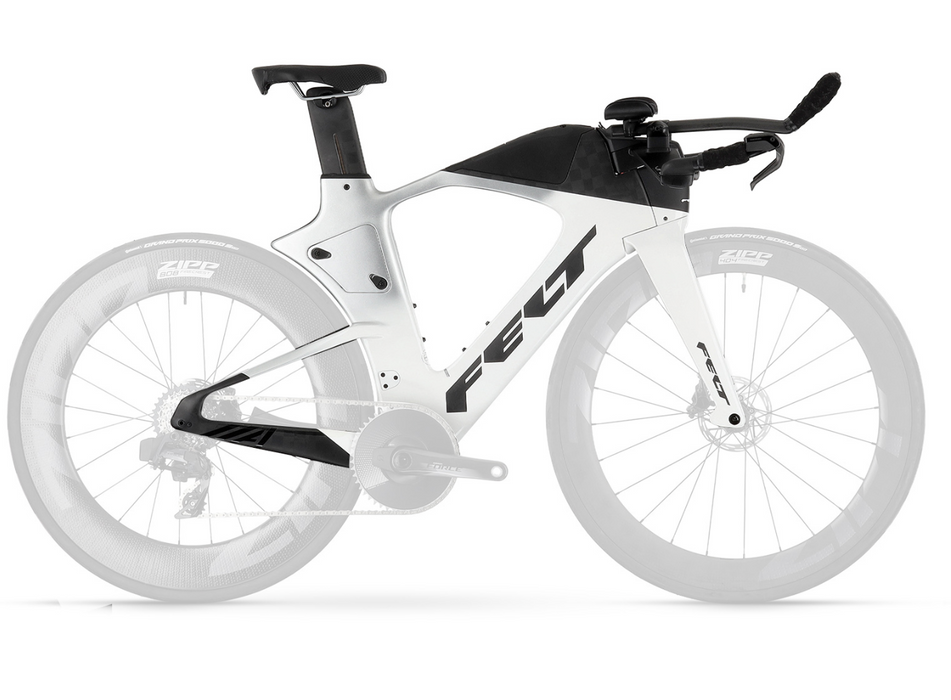 Felt IA FRD 2.0 Frameset Silver Glitter/White Fade