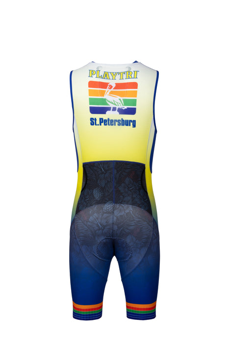 Playtri St Petersburg Men's Sleeveless Elite Race Suit