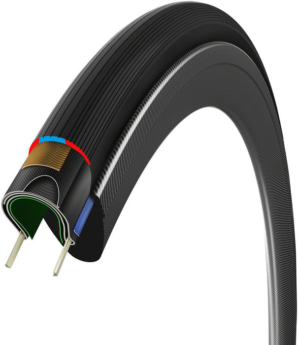 Vittoria Corsa N.EXT Tire Tubeless, Folding, Black, G2.0