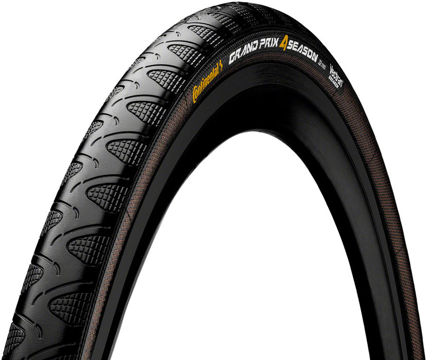 Continental Grand Prix 4-Season Tire - Folding, Black, Vectran Breaker, DuraSkin