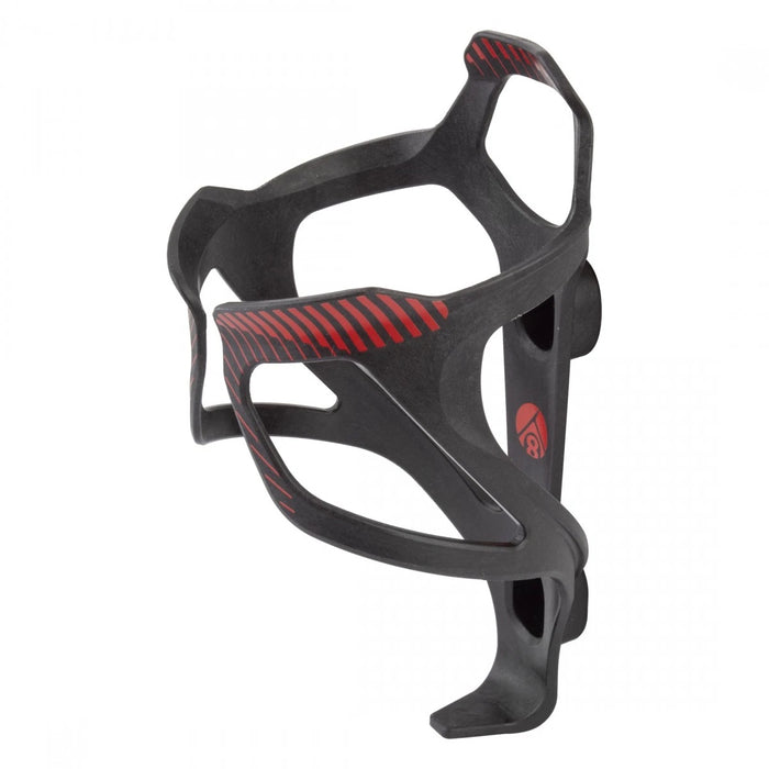Origin8 Carbon Composite Klutch Bottle Cage - Lightweight, Durable, Red/Black