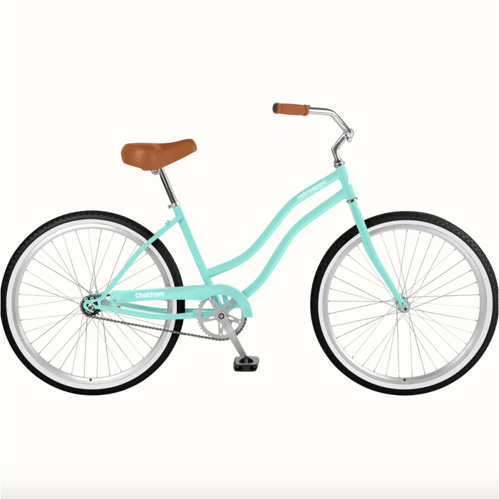 Chatham Beach Cruiser Bike - Step Through Single Speed