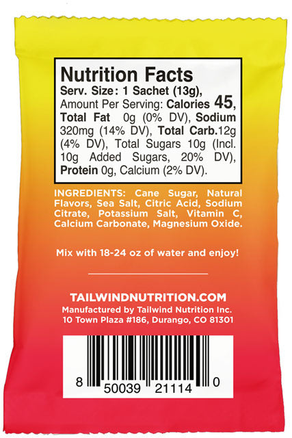 Tailwind Rapid Hydration Strawberry Lemonade Single Serving